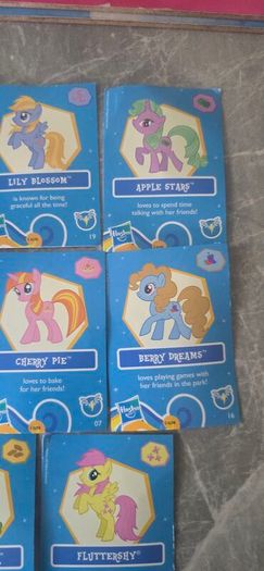G4 Collector Cards off Mini Figures just 1 Euro Each - Selection 4 - MLP G4 My Little Pony