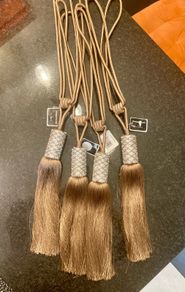 Four Curtain Tie Backs