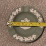 Small Jasperware Sage Green and White Ashtray Image 3