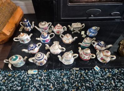 antique tea pots