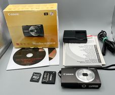 Canon PowerShot A2400 Is Digital Compact Camera - Full Kit - Boxed
