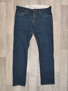 Tommy Hilfiger Denton Straight Fit Salvage Japanese Denim Jeans Mens W34 L31