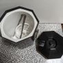 Vintage Octagonal Japanese Yamanaka Lacquered. Ice Bucket, mid century. Image 5