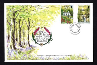 1999 Isle of Man Europa Feasts and Festivals Commemorative Stamps First Day Cover (FDC)