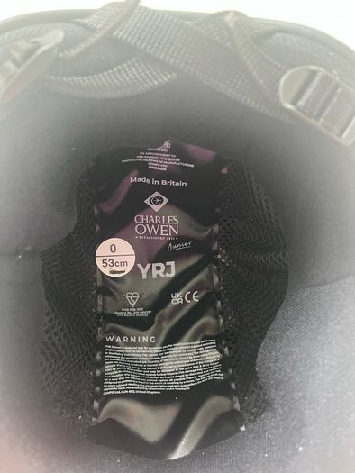 horse riding helmet
