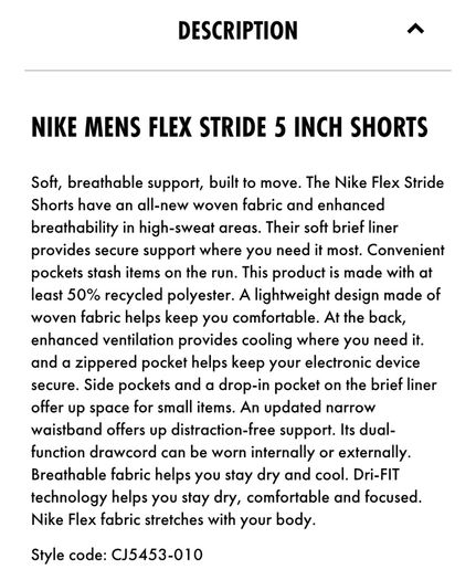 Nike Flex Stride 5" Brief Dri-Fit Running Shorts - Size - Large - RRP - 50.00 - Open To Offers!!