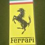 Large Ferrari Aluminium Sign Image 2