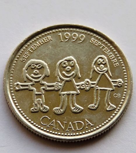September 1999 Canada Quarter Dollar UNC collector commemorative