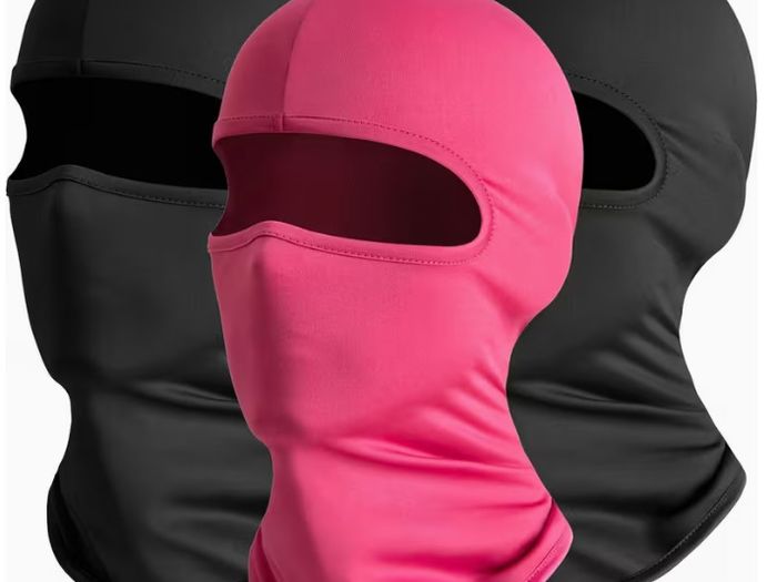 3pcs Breathable Balaclava Face Mask, Lightweight Full Face Cover Liner, Soft Stretch Neck Gaiter Hood, Windproof Cooling Neck Warmer for Men Women, Cycling, Motorcycle, Running, Fishing, Climbing Outdoor Sports.