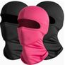 3pcs Breathable Balaclava Face Mask, Lightweight Full Face Cover Liner, Soft Stretch Neck Gaiter Hood, Windproof Cooling Neck Warmer for Men Women, Cycling, Motorcycle, Running, Fishing, Climbing Outdoor Sports. Image 4