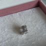 Pandora gleaming gift charm with decorative star/bow on top very good condition Image 6