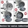 2800W Professional Dog Pet Dryer Grooming Blower with Hose Image 4