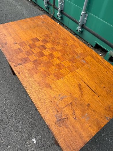 Vintage Chess Table