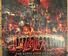Slayer The Repentless Killiogy limited edition blue double vinyl in near mint condition vinyl