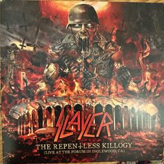 Slayer The Repentless Killiogy limited edition blue double vinyl in near mint condition vinyl