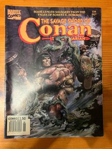 Comic: 'The Savage Sword Of Conan The Barbarian' no. 226