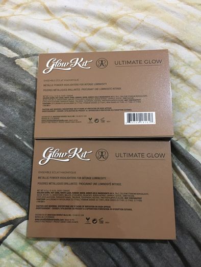 100% genuine Anastasia Beverly hills ultimate glow kit highlighter