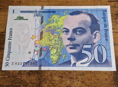 France, 50 Francs 1994 banknote, almost uncirculated - free standard postage