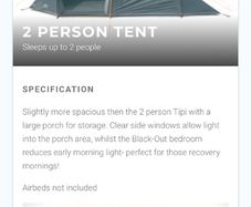 All Together Now Tent Only