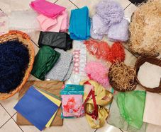 Hamper baskets and stuffing