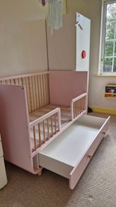 Ikea baby/toddler cot bed
