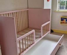 Ikea baby/toddler cot bed