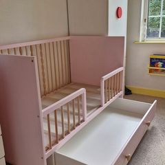 Ikea baby/toddler cot bed