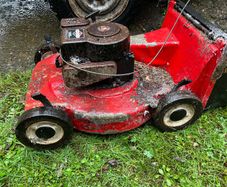 Vintage Harry lawn mower