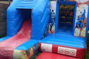 marvel castle with slide