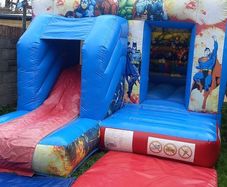 marvel castle with slide