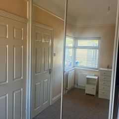 Mirror sliding doors
