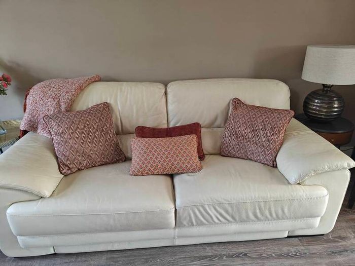 Italian leather sofa