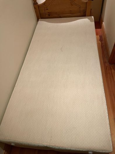 Single bed base & headboard