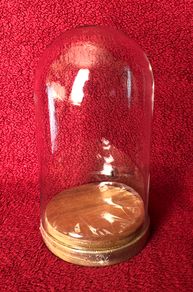 Glass dome with base