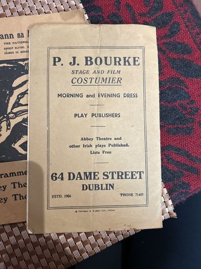 Souvenir program