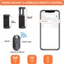42" Inch (106 cm) Lightweight Aluminum iPhone Tripod Stand for Camera iPhone Samsung and Most Phones with Carrying Bag Universal Phone Mount Wireless Bluetooth Remote Control Image 5