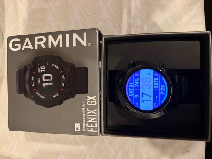 Garmin Fenix 6X Pro multi sport GPS watch