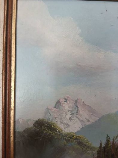 Vintage Oil Painting by L Parkinson