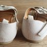 New Beautiful H&M Suede & Leather Butterfly Sandals UK 10 Image 6