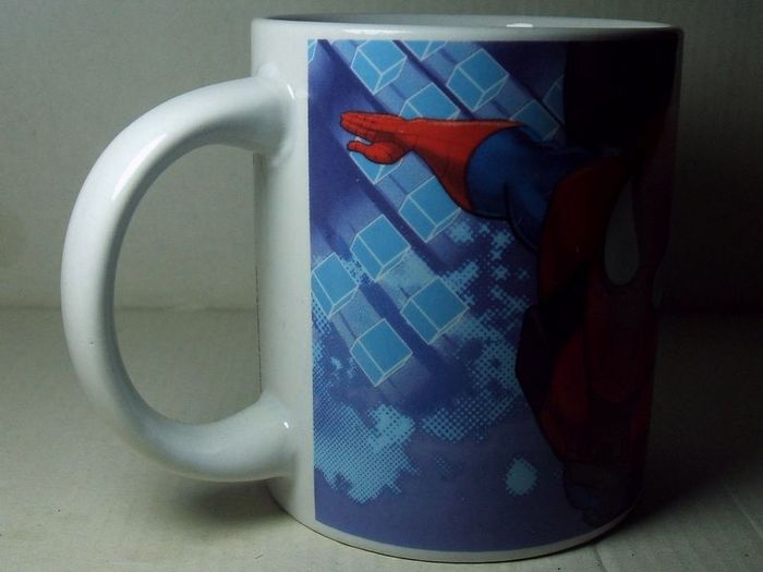 SPIDERMAN (Marvel comics) - a child's ceramic mug