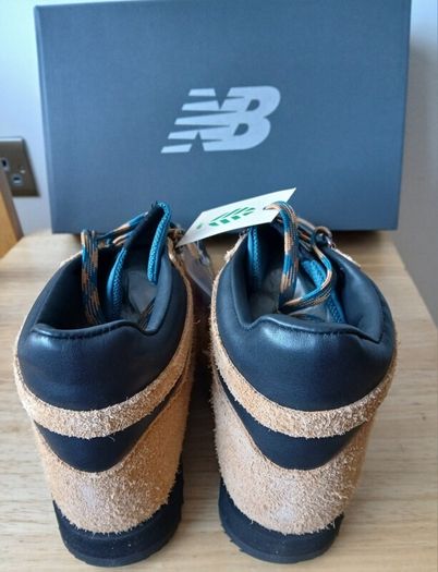 New Balance Rainier Tan Teal Boots - New in Box - UK 9/EU 43