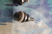 Pair of guitar/bass strap buttons with 4mm screws