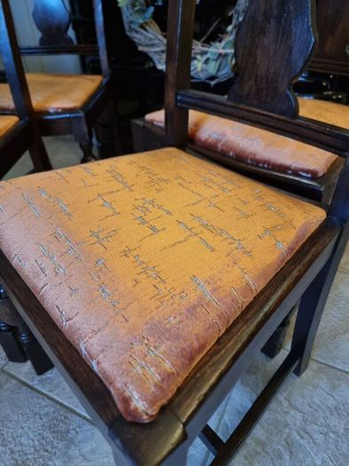 Beautiful Antique Teak Chairs x 4