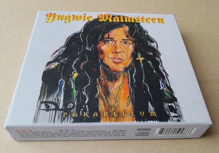 Yngwie Malmsteen Parabellum CD Ltd Edition box set