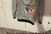 Sonic the hedgehog hoodie