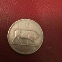 Pre decimal Irish coin - 1 Shilling