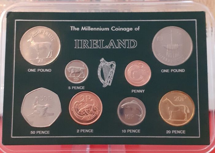 Year 2000, Millennium Coin Set. Free Post
