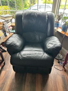 Leather Recliner Armchair