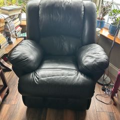 Leather Recliner Armchair