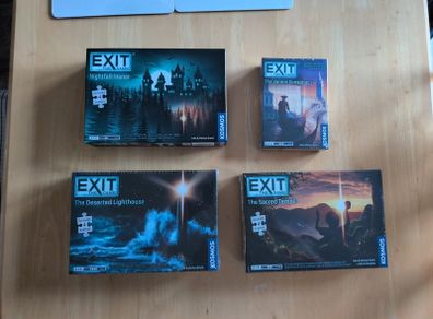 Exit escape room 4 game set